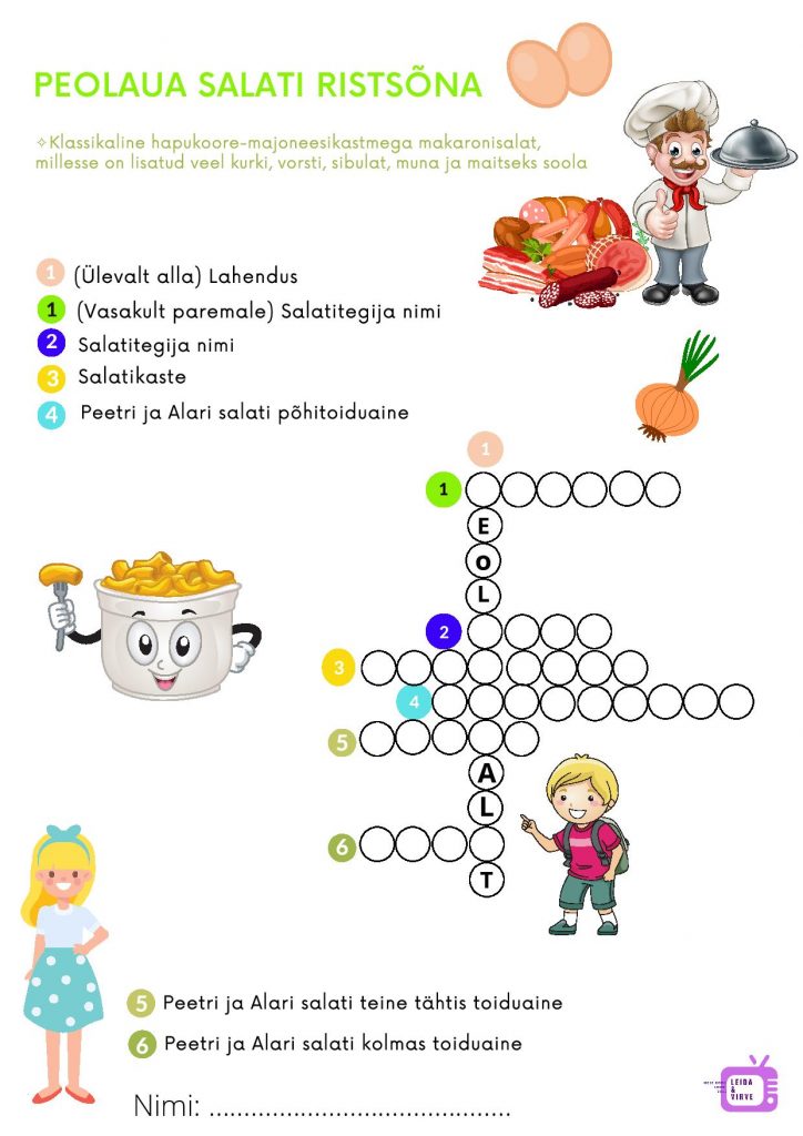 Peolaua salat ristsõna Tõrvakodu page 001
